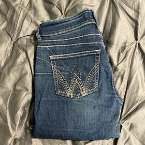 Wrangler jeans 7/8x34